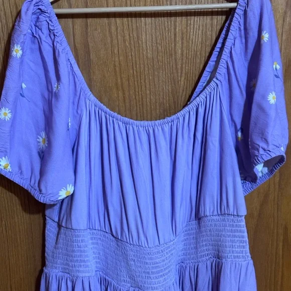 Box lunch sz 2 plus size Disney Daisy Duck Smock Waist dress - Picture 3 of 12